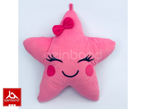 بالش فانتزی ستاره صورتی