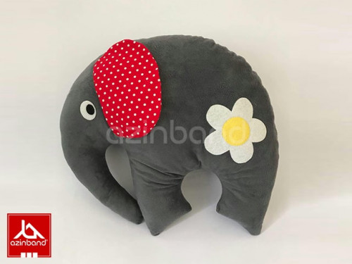 بالش فانتزی فیل طوسی