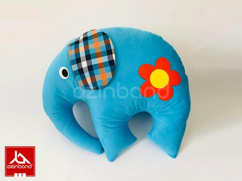 بالش فانتزی فیل آبی