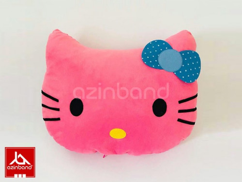 بالش فانتزی کیتی بزرگ صورتی