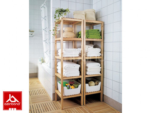 استند چوبی ۵ طبقه