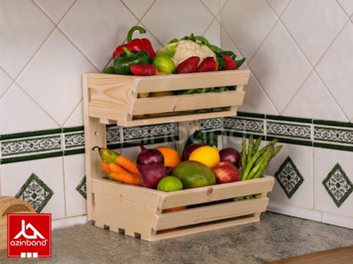جعبه دو طبقه میوه