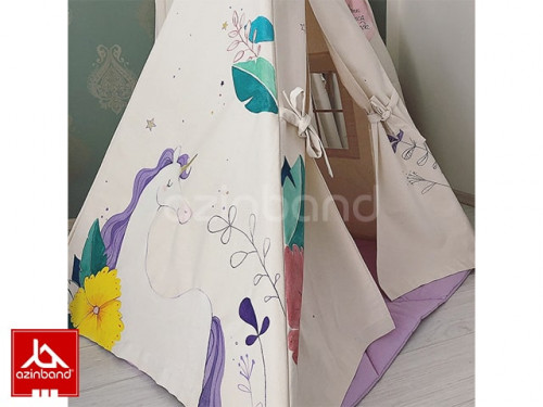 چادر سرخپوستی طرح اسب شاخ دار