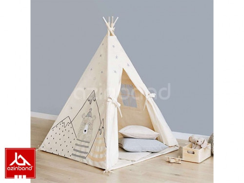 چادر سرخپوستی طرح خرس کوهستان