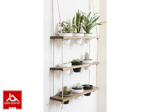 گلدان سه طبقه دیواری