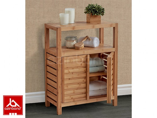 قفسه کابینتی چوبی