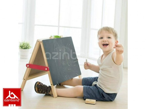 تخته سیاه و وایتبرد چوبی دو طرفه