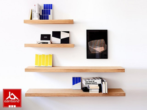 پک ۴ عددی شلف دیواری چیدمان شماره 11