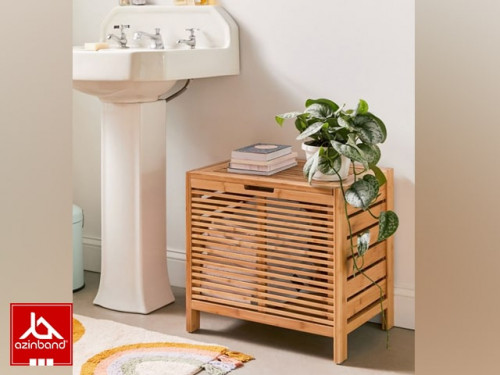 سبدلباس چوبی سایز بزرگ