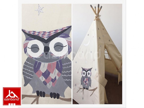 چادر سرخپوستی طرح جغد