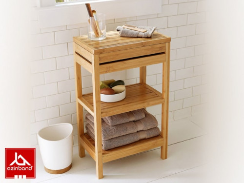 استند چوبی حمام شماره ۱۱