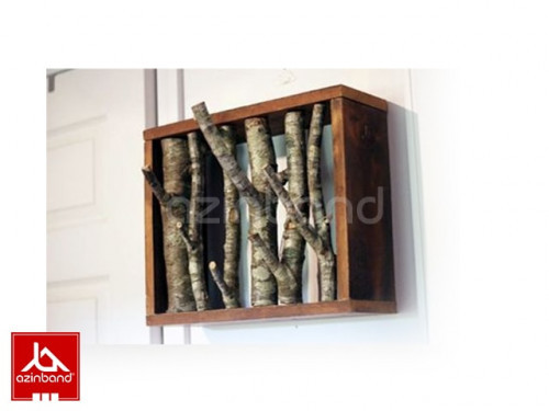 جا لباسی دیواری چوبی