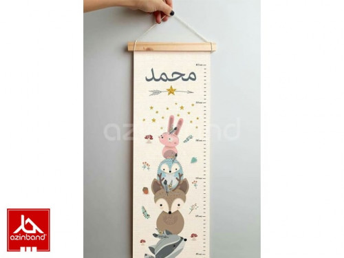 خط کش قدی کودک شماره ۱