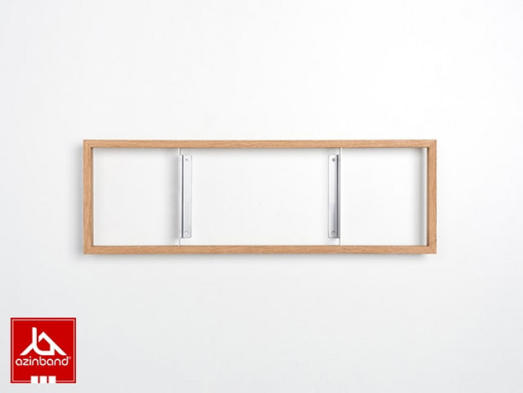 شلف دیواری مدرن کتاب سایز B3 - شماره 1