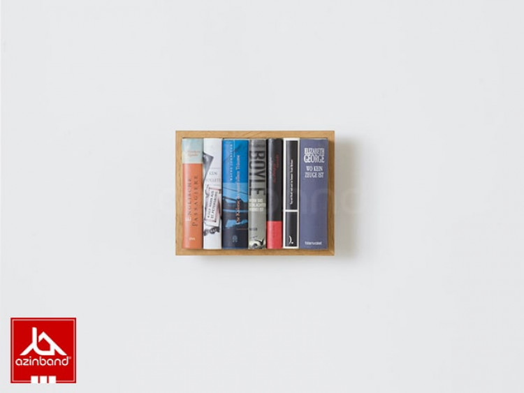 شلف دیواری مدرن کتاب سایز B4 - شماره 1