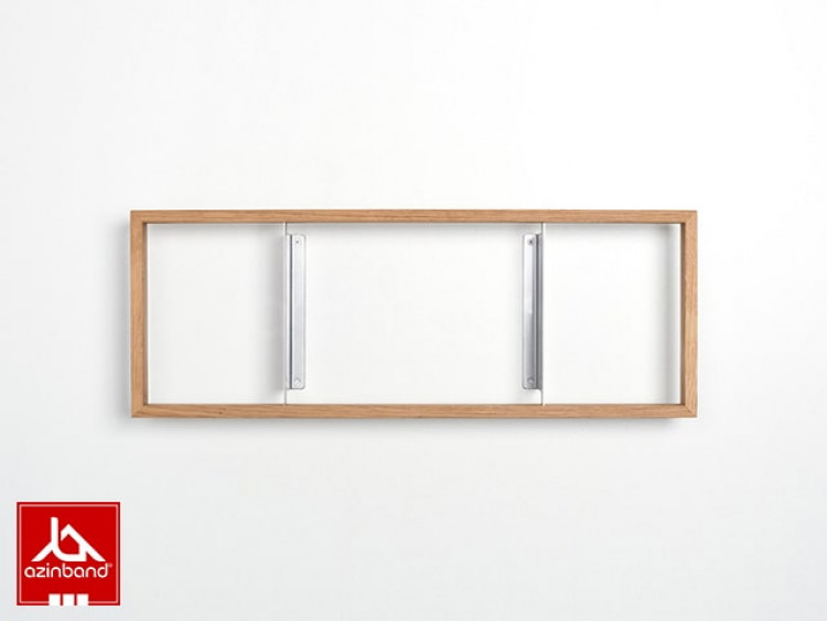 شلف دیواری مدرن کتاب سایز B6 - شماره 2