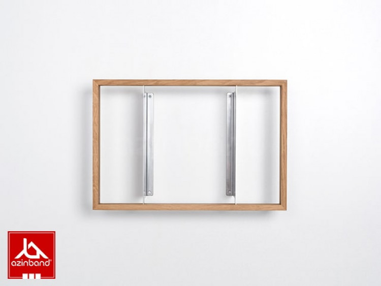 شلف دیواری مدرن کتاب سایز B8 - شماره 2