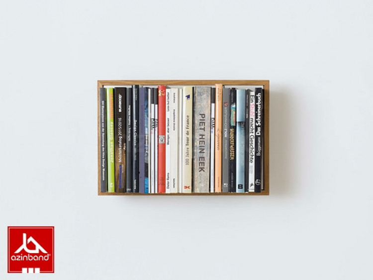 شلف دیواری مدرن کتاب سایز B8 - شماره 1