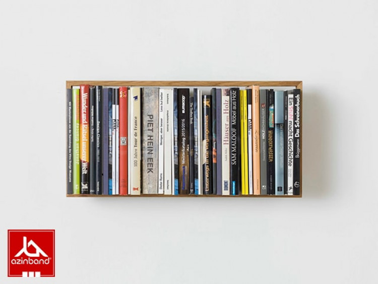 شلف دیواری مدرن کتاب سایز B9 - شماره 1