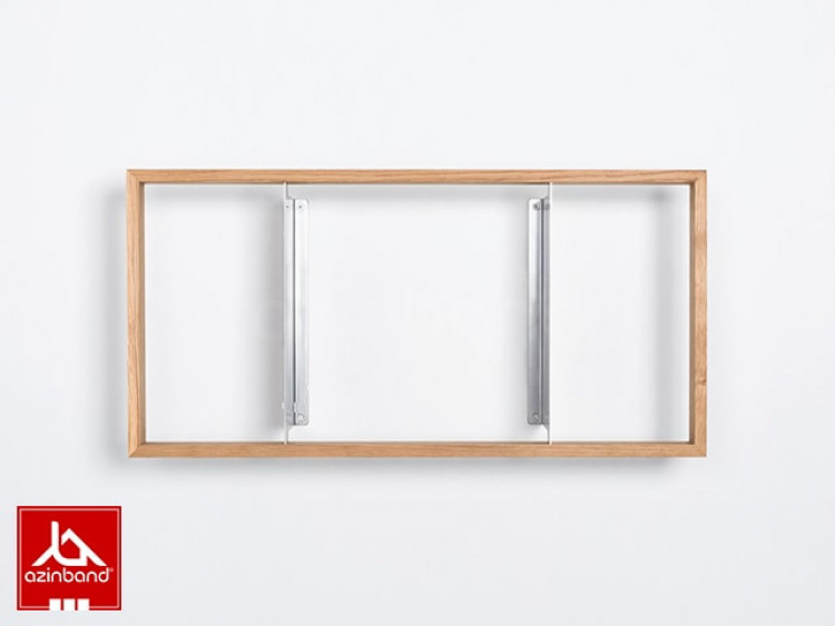 شلف دیواری مدرن کتاب سایز B9 - شماره 2