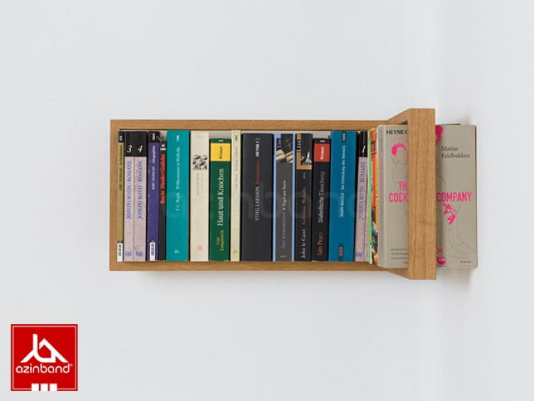 شلف دیواری مدرن کتاب سایز beck1 - شماره 1