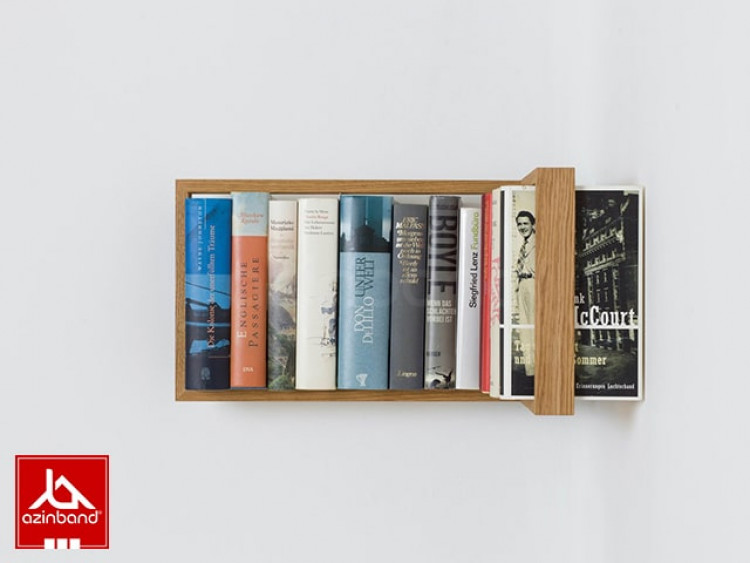 شلف دیواری مدرن کتاب سایز BECK2 - شماره 1