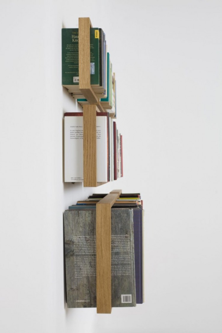 شلف دیواری کتاب - چیدمان شماره یک - شماره 2