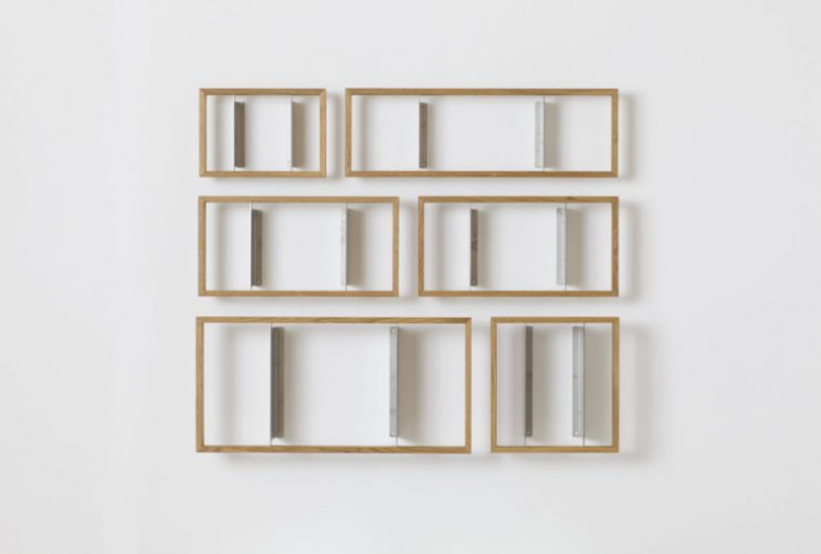 شلف دیواری کتاب - چیدمان شماره یک - شماره 3