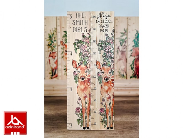 خط کش قدی شماره 5 - شماره 0