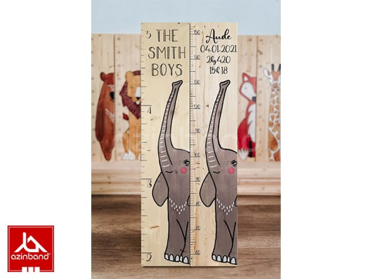 خط کش قدی شماره 8 - شماره 0