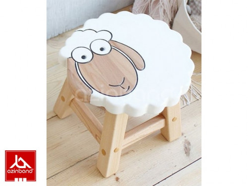 صندلی کودک چوبی طرح ببعی
