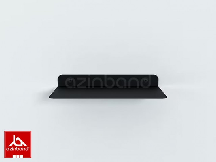 شلف فلزی دیواری مشکی کد 66 - شماره 6