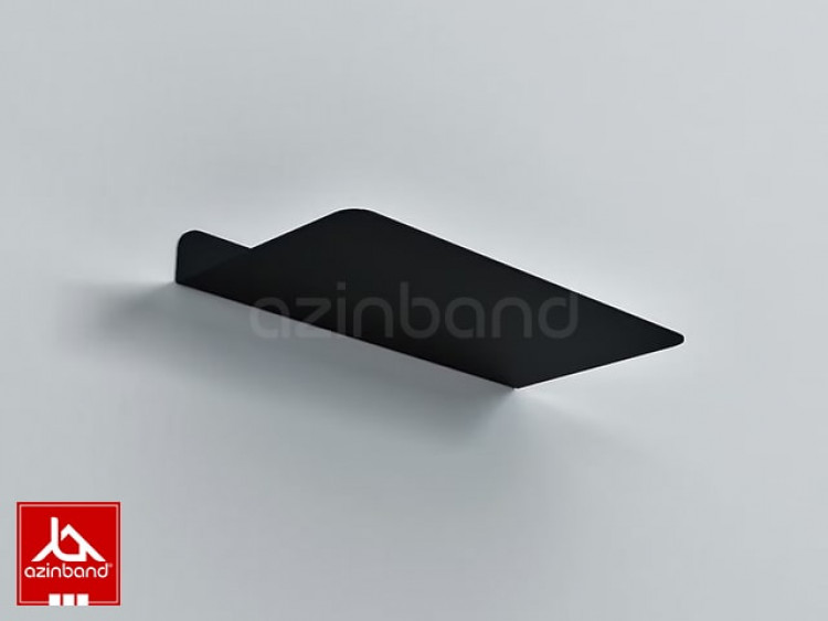 شلف فلزی دیواری مشکی کد 66 - شماره 7