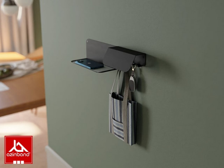 شلف دیواری فلزی + جاکلیدی کد ۷۱ - شماره 2