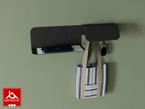 شلف دیواری فلزی + جاکلیدی کد ۷۱