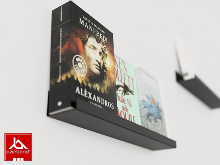 شلف فلزی دیواری لبه دار کد ۷۲ - شماره 1