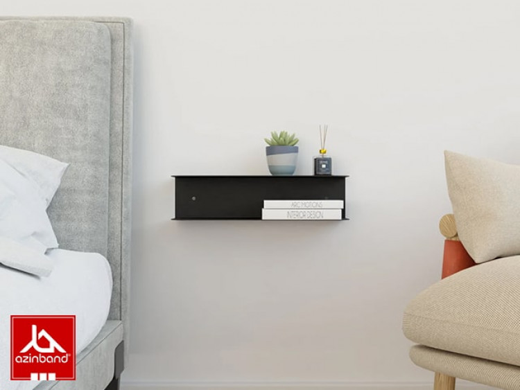 شلف دیواری فلزی دو طبقه کد ۷۳ - شماره 1