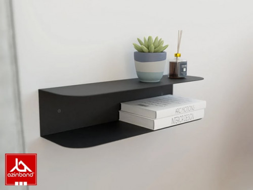 شلف دیواری فلزی دو طبقه کد ۷۳