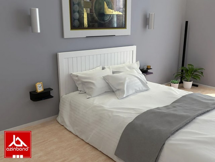 شلف دیواری فلزی دو طبقه کد ۷4 - شماره 2