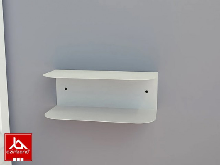 شلف دیواری فلزی دو طبقه کد ۷4 - شماره 4