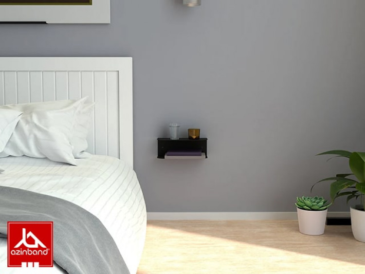 شلف دیواری فلزی دو طبقه کد ۷4 - شماره 7