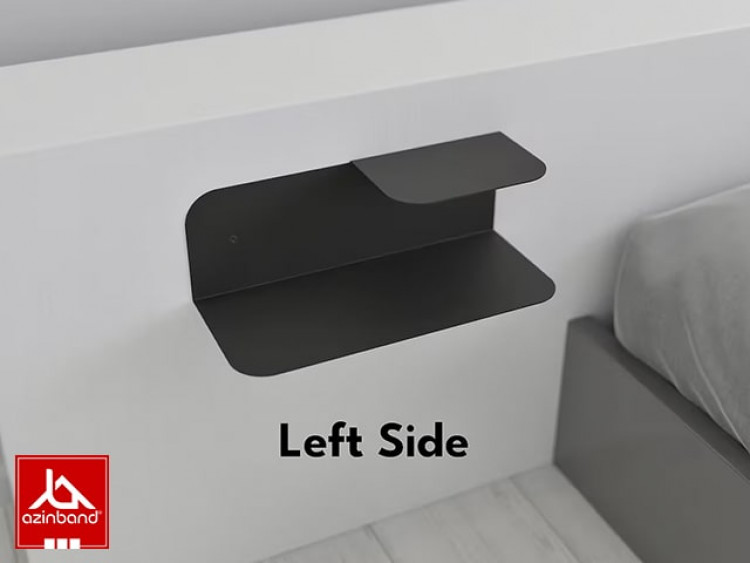 شلف دیواری فلزی دو طبقه کد 76 - شماره 7