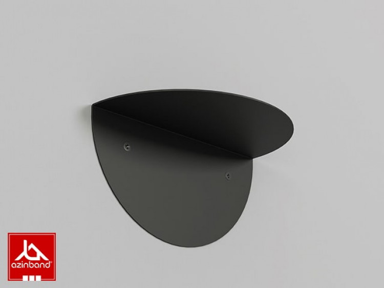 شلف فلزی دیواری نیم دایره کد 77 - شماره 3