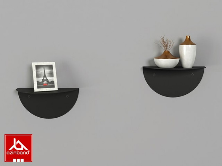 شلف فلزی دیواری نیم دایره کد 77 - شماره 4