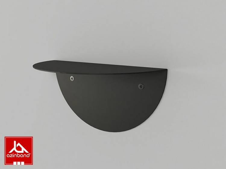 شلف فلزی دیواری نیم دایره کد 77 - شماره 7