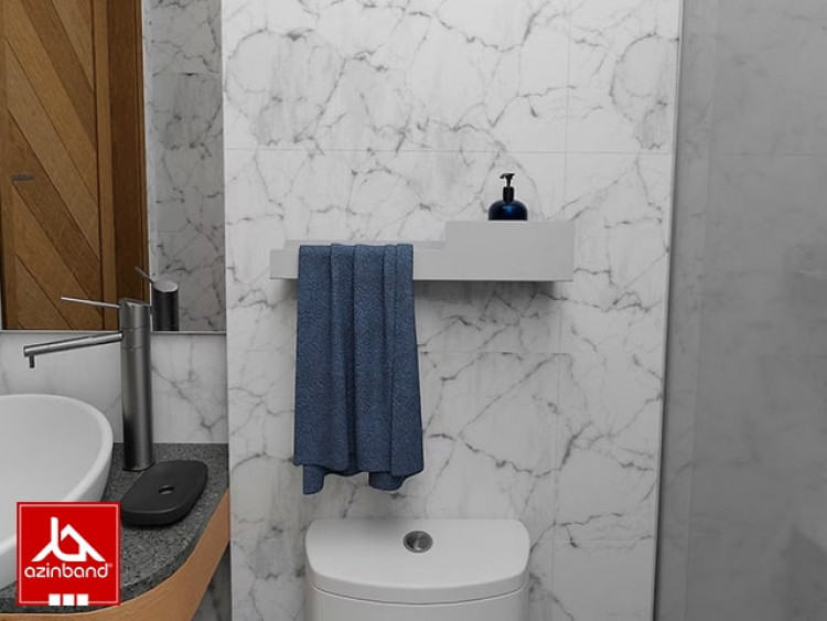 شلف فلزی حوله ای کد 49 - شماره 8