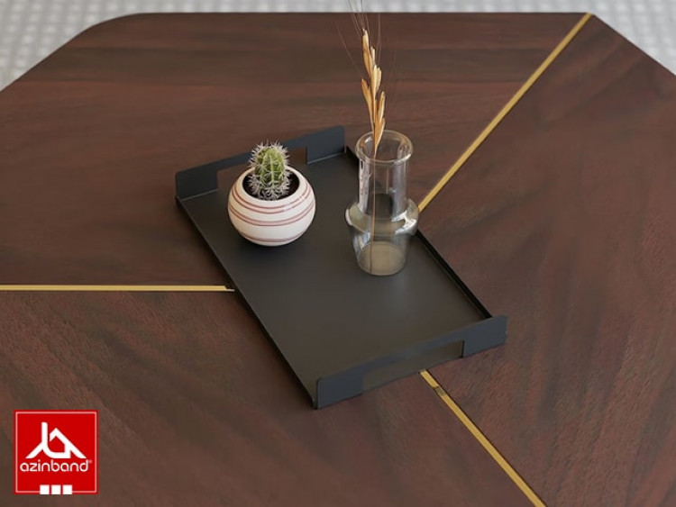 سینی پذیرایی فلزی کد 65 - شماره 4