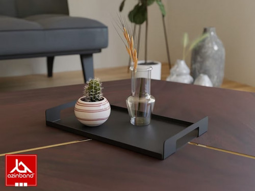 سینی پذیرایی فلزی کد 65