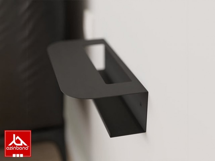 شلف فلزی کنار تخت تبلت | کتاب کد 78 - شماره 1