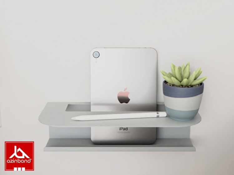 شلف فلزی کنار تخت تبلت | کتاب کد 78 - شماره 3